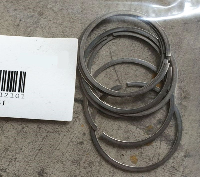 Exhaust pipe sealing ring